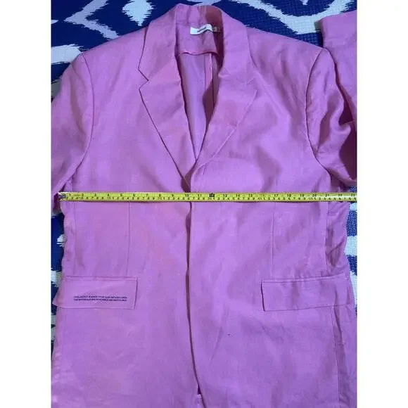 🥬Aloe Linen, OVERSIZED LADIES JACKET, 🌈 by L. Kindness Everyday
